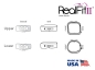 Preview: RealFit™ II snap - Górna szczęka, podwójna (ząb 26, 27) Roth .022"