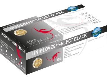 Select Black Latex pdfr XS 100szt.