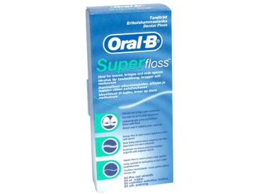 Oral-B Superfloss Nic dentystyczna 50szt.