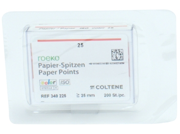 Punkty papierowe kolor ISO 25 200szt.