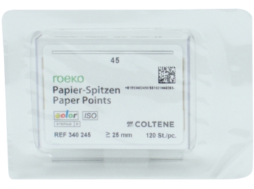 Punkty papierowe kolor ISO 45 120szt.