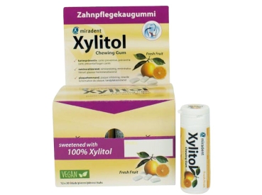 miradent Xylitol Gum Fresh Fruit 12x30szt