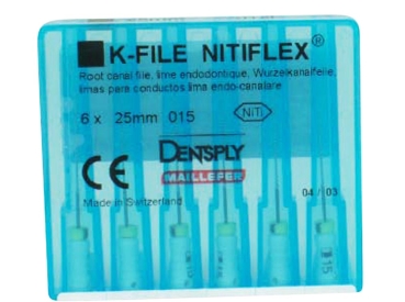 Pilniki Nitiflex 12N 015 25mm 6szt.