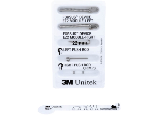 Forsus™ Class II Corrector, EZ2 Module, 1-Patient-Kit, Push Rod X-Short (22 mm)