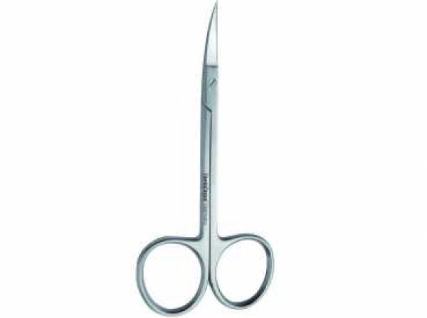 Surgical scissors, 115 mm, curved