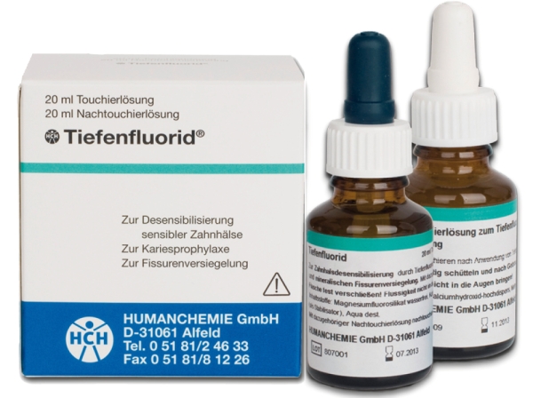 Fluorek o głębokim działaniu – lakier fluorkowy, Tiefenfluorid®