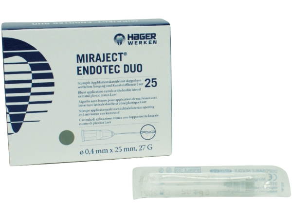 Miraject Endotec Duo 0,4X25Mm 27G Pa