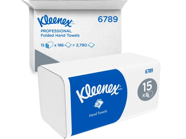 Kleenex ultra bialy 2Lg 21,7x21 2790szt.