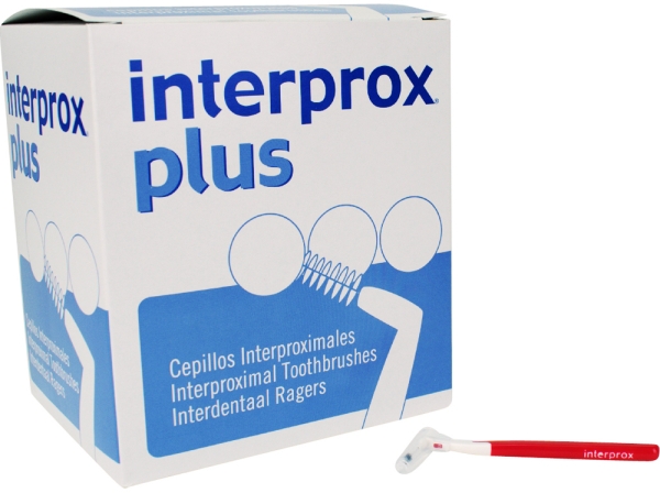 Interprox plus miniconcial czerwony 100szt.