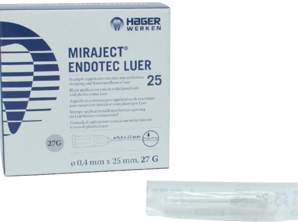 Miraject Endotec 0,4X25 Luer 25szt.