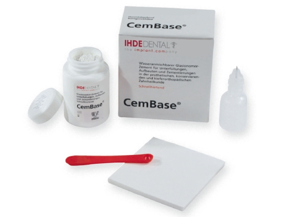 CemBase, cement glasjonomerowy do taśm (samoutwardzany) (Ihde Dental)