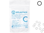 Relastics™ Wyciągi wewnątrzustne, BEZ lateksu, średnica 1/4" = 6,4 mm