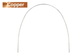 Copper NiTi termoaktywne 35°C, Universal, OKRĄGŁY
