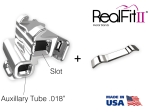 RealFit™ II snap - SD, kombinacja podwójna (ząb 36), Roth .018"