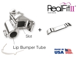 RealFit™ II snap - SD, kombinacja podwójna zawiera Lip Bumper (ząb 36), MBT* .018"